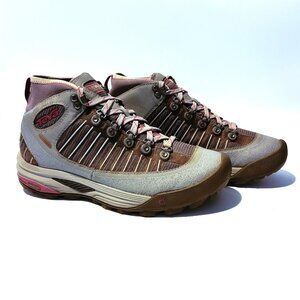Teva Forge Pro Womens US 8 Athletic Hiking Shoes Gray Pink Waterproof Thinsulate
